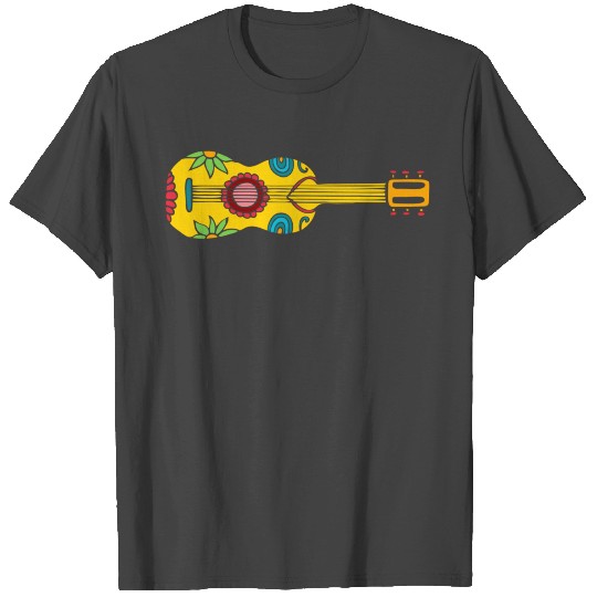 Guitar musician guitar player instrument T Shirts