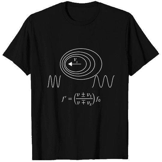 Physics doppler effect gift physicist wave T Shirts