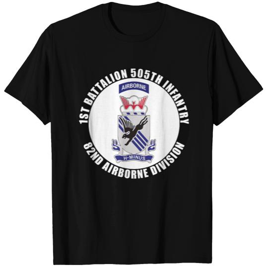 1st Battalion 505th Infantry 82nd Airborne T Shirts