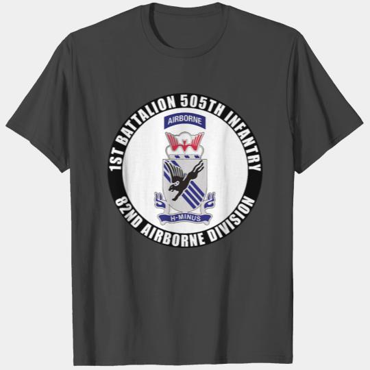 1st Battalion 505th Infantry 82nd Airborne T Shirts