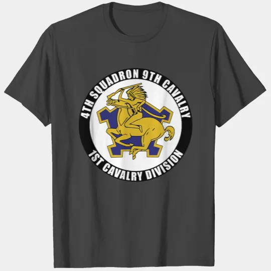 4th Squadron 9th Cavalry 1st Cavalry Division T Shirts