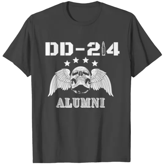 Proud Veteran Patriotic DD 214 Alumni Gift T Shirts