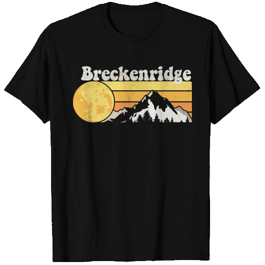 Vintage Retro 70S Breckenridge Co Gift T Shirts