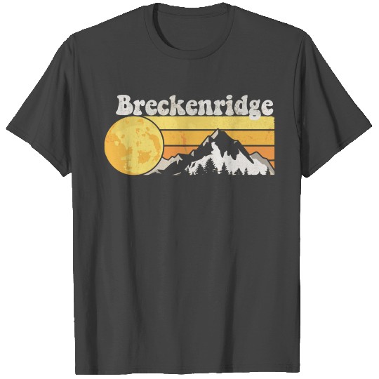 Vintage Retro 70S Breckenridge Co Gift T Shirts