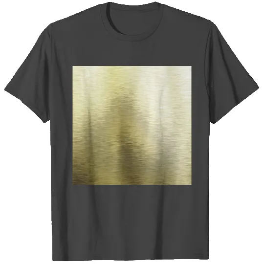 Champagne Brushed Metallic Texture T Shirts