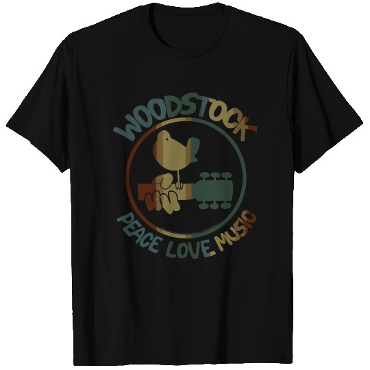 Woodstock Technicolor Birdie T Shirts