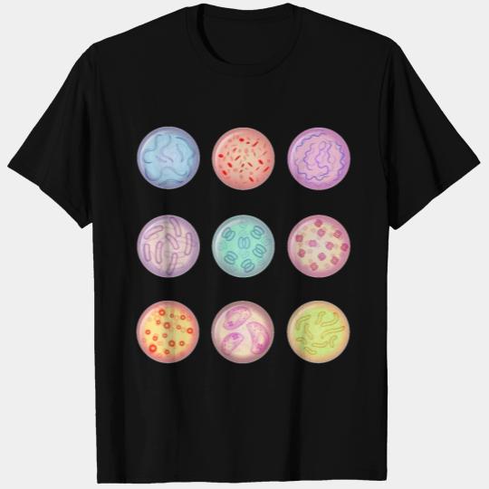 Microbiological culture Collection Bacteria Colony T Shirts