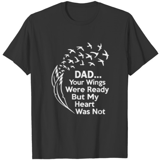 Wings Dad shirt T-shirt