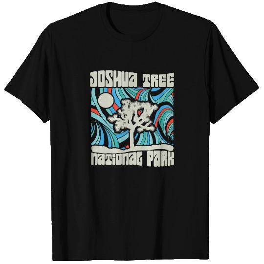 Joshua Tree National Park Retro Psychedelic 60S T Shirts