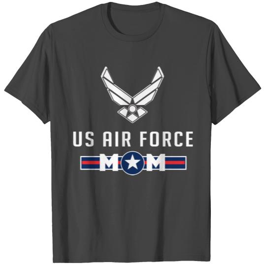 Proud Us Air Force Mom Sweat T Shirts Military Pride