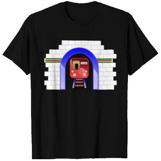 London Underground Railway Tunnel T Shirts