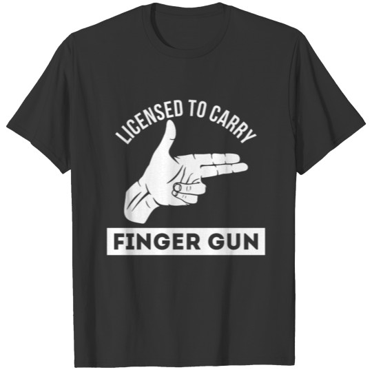 Finger Gun Meme T-shirt