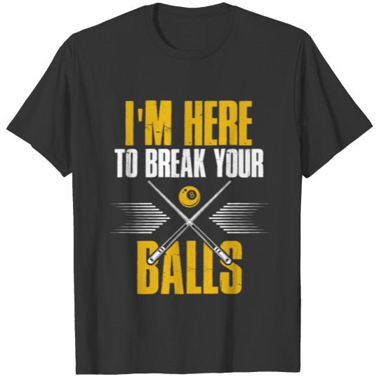 billiards game T-shirt