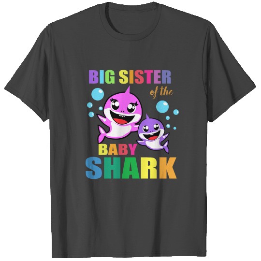 Big Sister Siblings Sisterhood Girls Missy Gift T Shirts