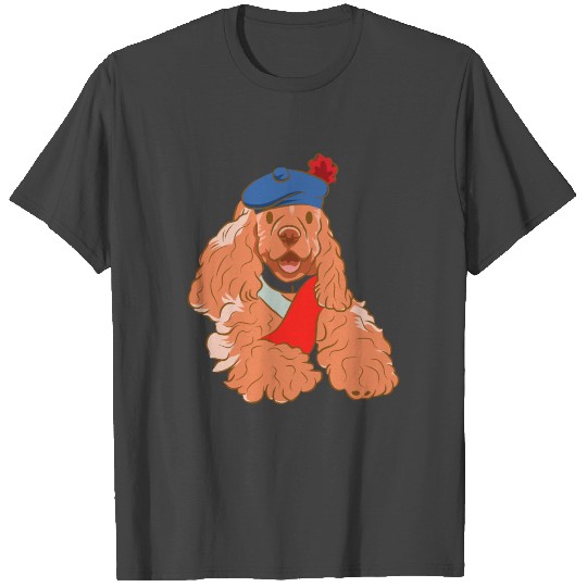 Cocker Spaniel Dogs Master T Shirts