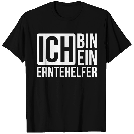 I am a harvest helper gift farmer harvest time T Shirts