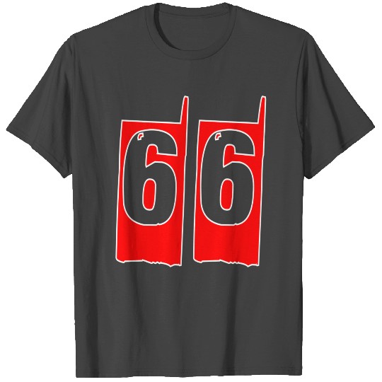 COOL STREETWEAR LUCKY NUMBER 66 FREESTYLER STREET T Shirts