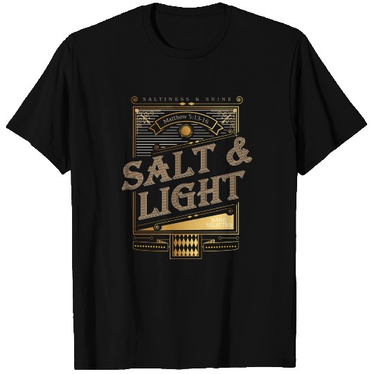 Salt & Light Bible Verses Saltiness & Shine T Shirts