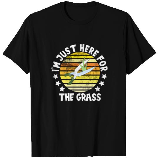 Landscaper Mediterranean Garden Lawn Mower T Shirts