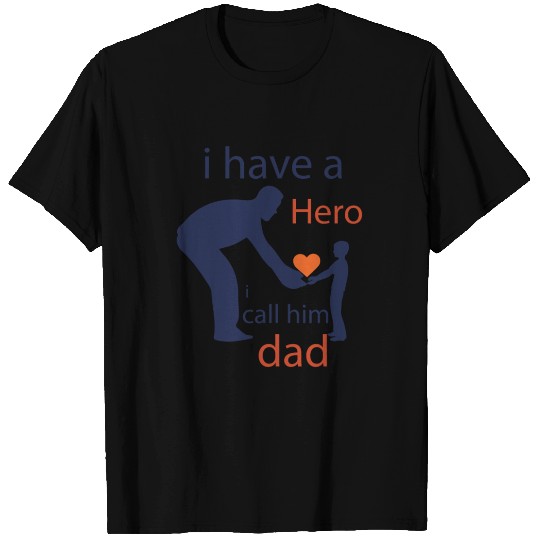 Creative And Lovely Dad With Son T Shirts Design