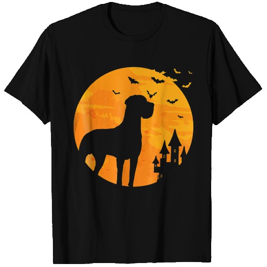 Great Dane Scary Halloween T Shirts