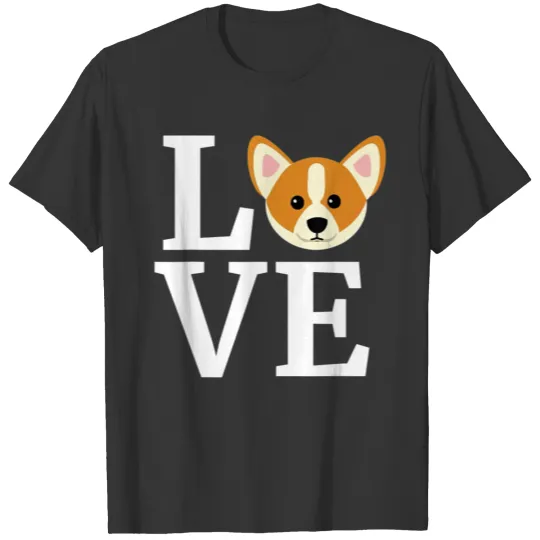 I Love My Corgi Dog Gifts for Dog Lovers Owners T Shirts