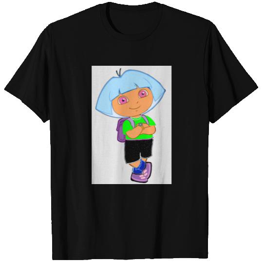 Dora from Dora the explorer with a new style T Shirts