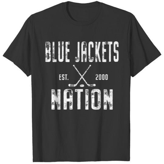 Blue Jackets Nation Hockey T-shirt