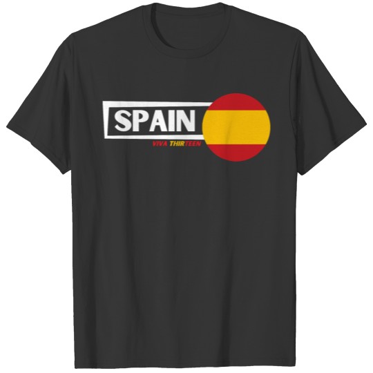 Spain Viva Thirteen white T-shirt