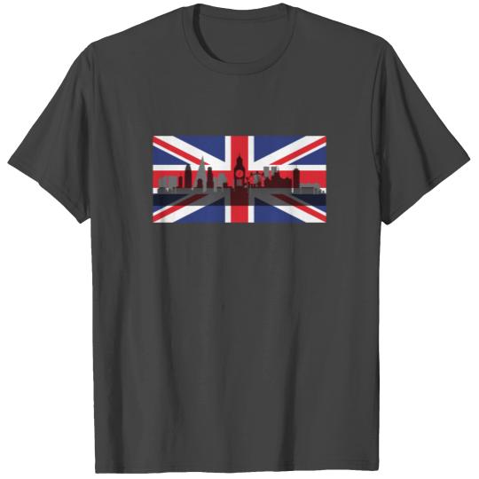 London Big Ben Skyline Tower Bridge England Gift T Shirts