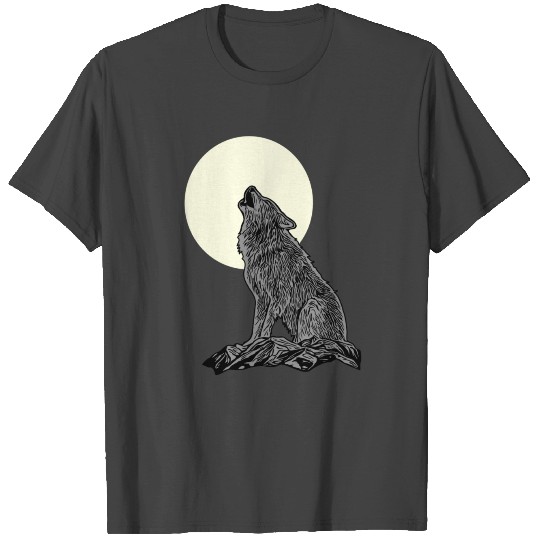 predator wolf animal face art T Shirts