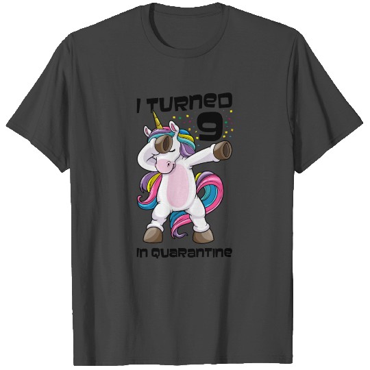 Quarantine Birthday Gift Unicorn T Shirts