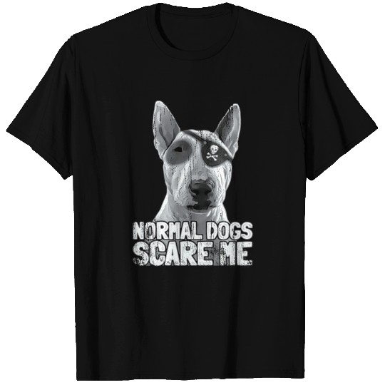 Bull terrier pirate T Shirts