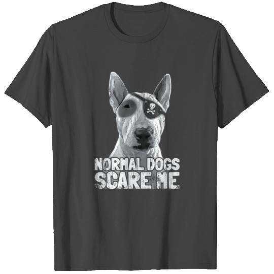 Bull terrier pirate T Shirts