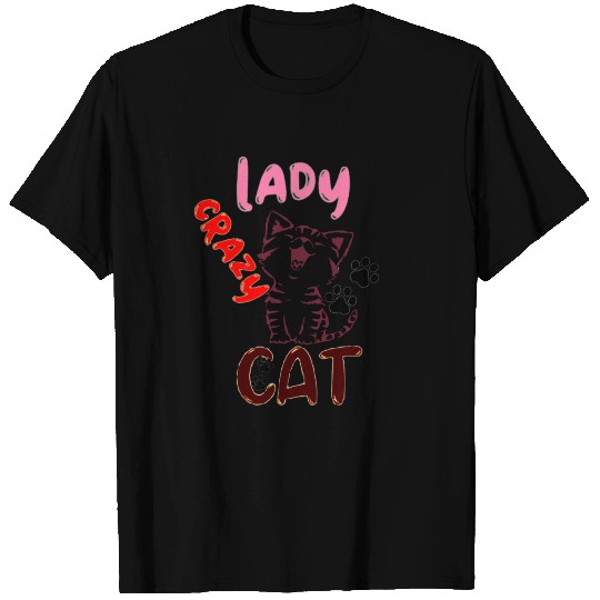 Crazy Cat Lady T Shirts