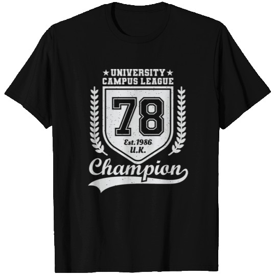 University campus league T Shirts