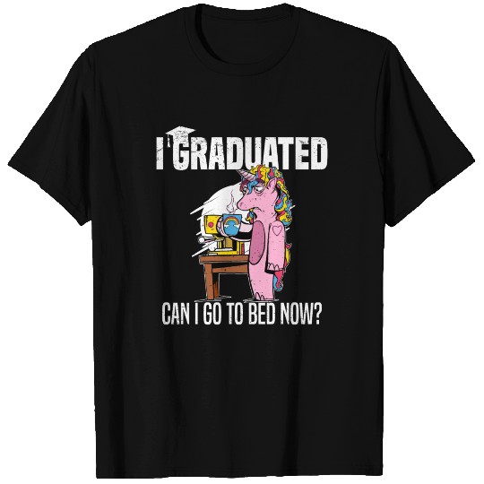 High School Diploma Unicorn Middle School T Shirts