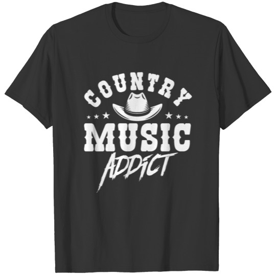 Western Country Music Addcit Campfire Line Dance U T-shirt