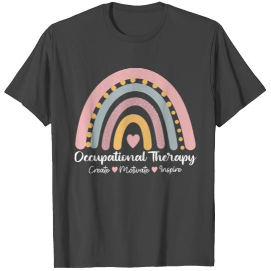 Occupational Therapy | Boho Rainbow Cute T Shirts