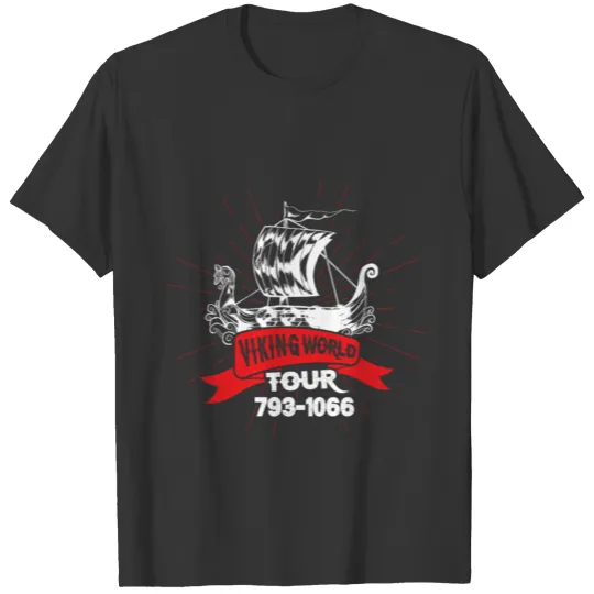 Viking World Tour Parody Viking Men Gift T Shirts