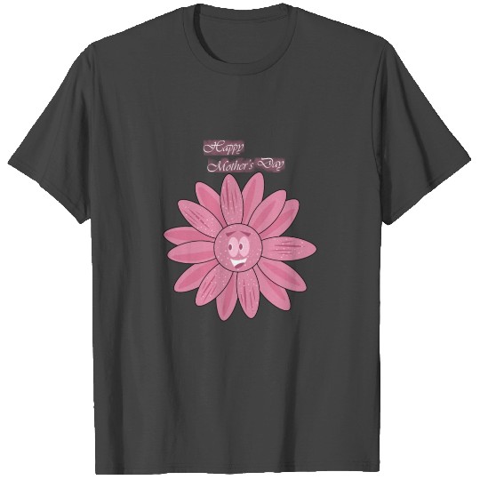 Happy Mothers Day Funny Hibiscus Flower T Shirts