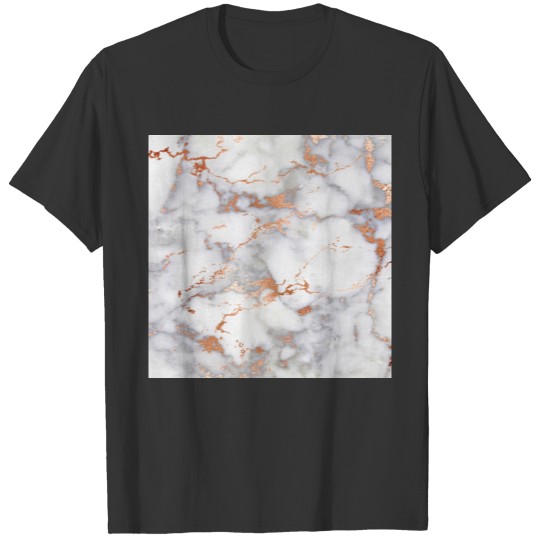 Sand Accents and White Abstract Pattern T Shirts
