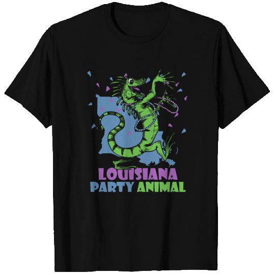 Louisiana Party Animal T Shirts
