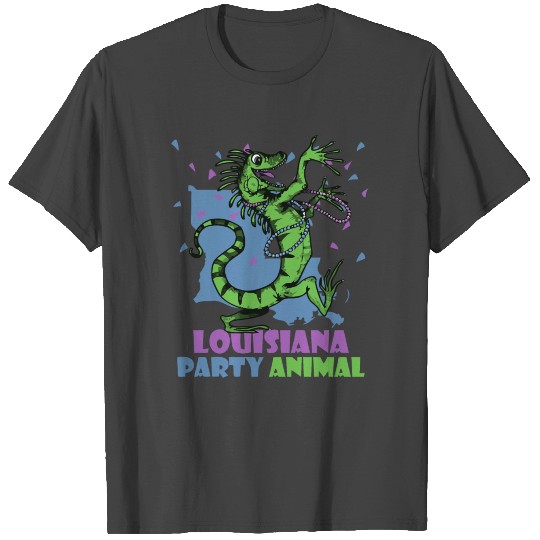 Louisiana Party Animal T Shirts