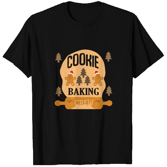 Cookie Baking Crew Christmas Family Gingerbread Te T Shirts