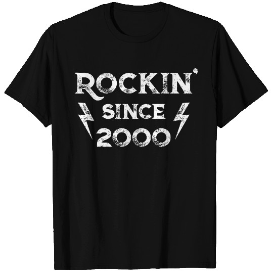 Gift For 20 Year Old Classic Rock 2000 20Th Birthd T Shirts