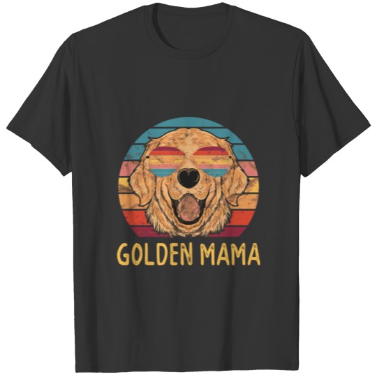 Golden Retriever Dog Mama Gifts T-shirt