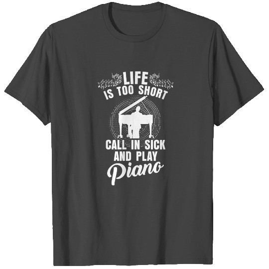 Piano Grand Piano Pianoforte Piano Player T Shirts