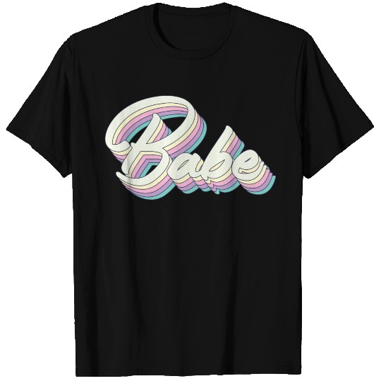 Babe - Cute Couples Bachelorette Party Gift T Shirts