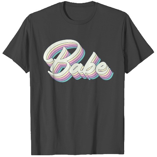 Babe - Cute Couples Bachelorette Party Gift T Shirts